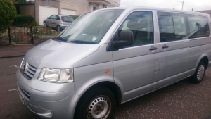 8 seater minibus hire Glasgow