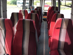 16 seater marvel interior