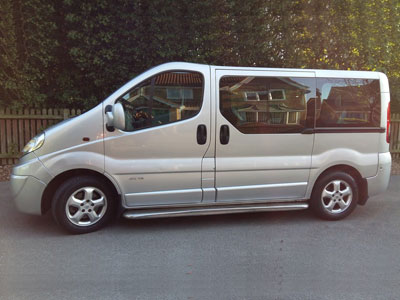 8 seater minibus hire Glasgow