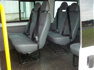 16 seater interior