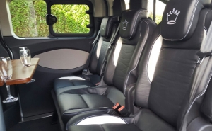 luxury 8 seater interior